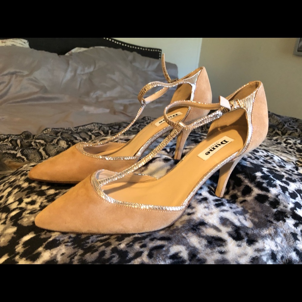 Dune of London never worn suede shoe